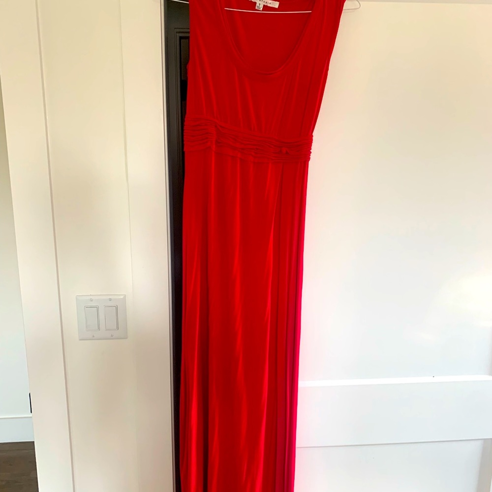 Pretty pink maxi dress. Gently used